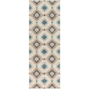 Surya City Rustic Aqua, Beige, Light Gray, Taupe, Khaki Rugs CIT-2304