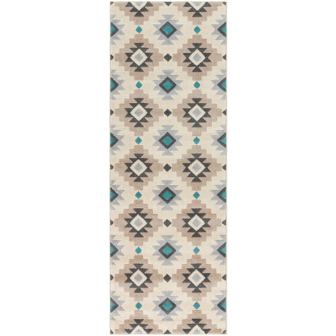 Image of Surya City Rustic Aqua, Beige, Light Gray, Taupe, Khaki Rugs CIT-2304