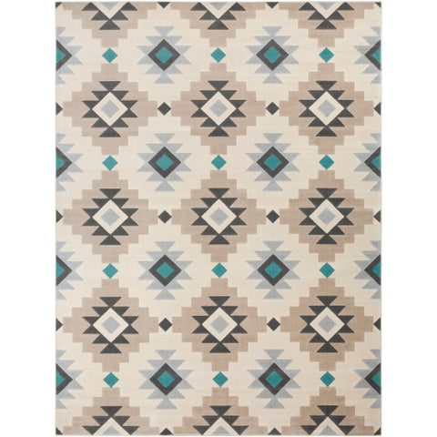 Image of Surya City Rustic Aqua, Beige, Light Gray, Taupe, Khaki Rugs CIT-2304