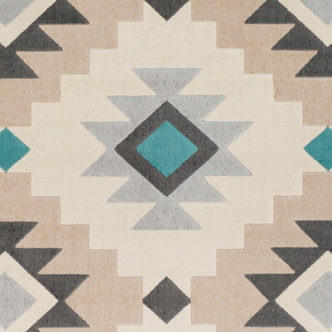 Image of Surya City Rustic Aqua, Beige, Light Gray, Taupe, Khaki Rugs CIT-2304