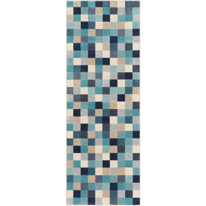 Surya City Modern Aqua, Charcoal, Light Gray, Beige, Khaki Rugs CIT-2310