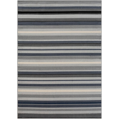 Image of Surya City Modern Light Gray, Taupe, Black, Charcoal, Beige Rugs CIT-2312