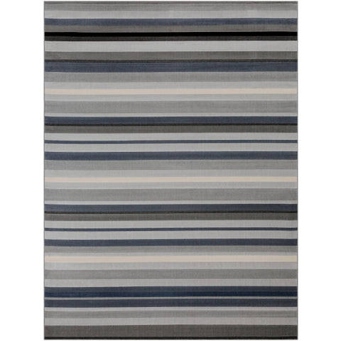 Image of Surya City Modern Light Gray, Taupe, Black, Charcoal, Beige Rugs CIT-2312