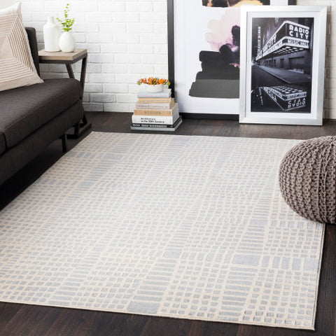 Image of Surya City Modern Light Gray, Beige Rugs CIT-2320