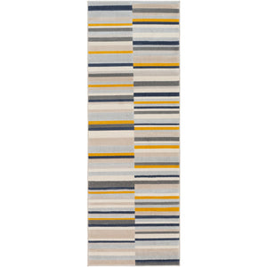 Surya City Modern Mustard, Charcoal, Light Gray, Beige, Khaki, Taupe Rugs CIT-2325