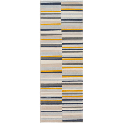 Image of Surya City Modern Mustard, Charcoal, Light Gray, Beige, Khaki, Taupe Rugs CIT-2325