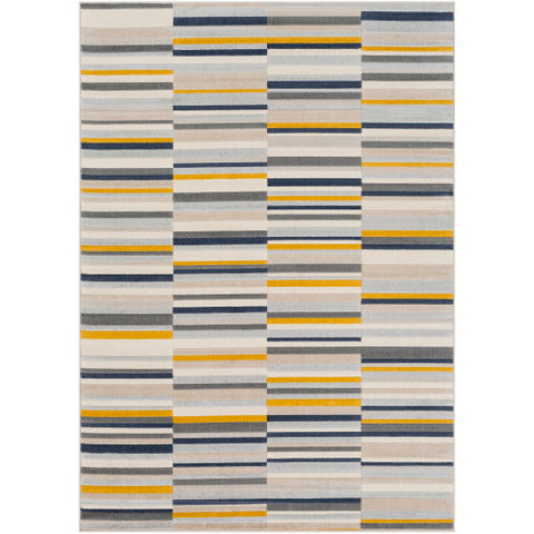 Image of Surya City Modern Mustard, Charcoal, Light Gray, Beige, Khaki, Taupe Rugs CIT-2325