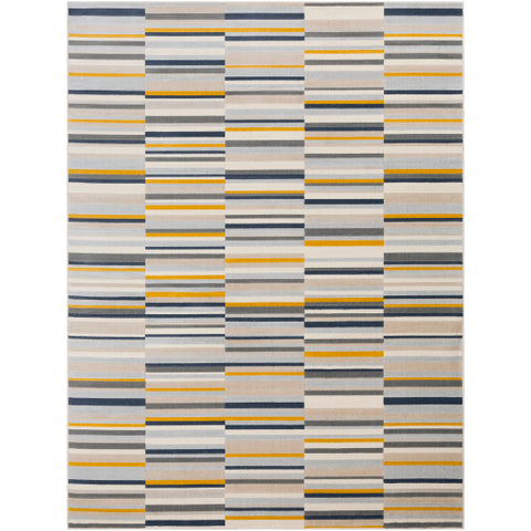 Image of Surya City Modern Mustard, Charcoal, Light Gray, Beige, Khaki, Taupe Rugs CIT-2325