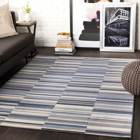 Image of Surya City Modern Taupe, Charcoal, Khaki, Light Gray, Black Rugs CIT-2326