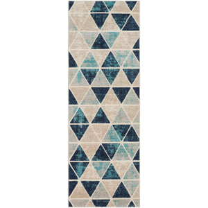 Surya City Modern Aqua, Charcoal, Beige, Khaki, Light Gray Rugs CIT-2328