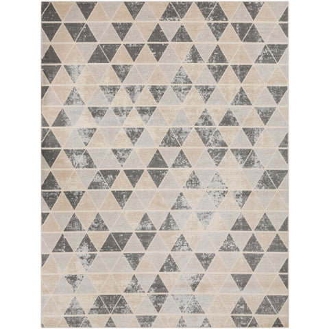 Image of Surya City Modern Taupe, Light Gray, Beige, Khaki Rugs CIT-2330