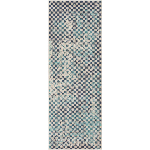 Image of Surya City Modern Aqua, Charcoal, Beige, Khaki Rugs CIT-2337