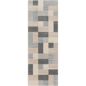 Surya City Modern Light Gray, Taupe, Beige, Khaki Rugs CIT-2344