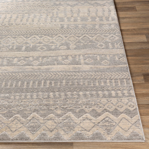 Image of Surya City Global Light Gray, Beige, Taupe Rugs CIT-2360