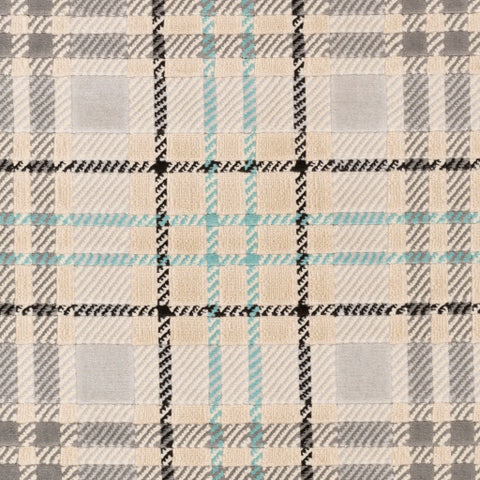 Image of Surya City Cottage Aqua, Black, Beige, Khaki, Light Gray, Taupe Rugs CIT-2364