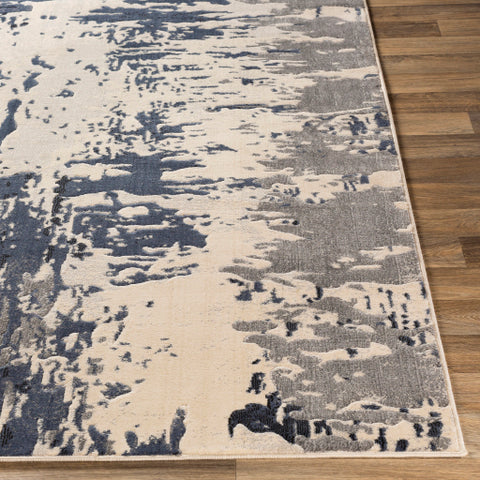 Image of Surya City Modern Charcoal, Black, Beige, Light Gray, Taupe Rugs CIT-2374