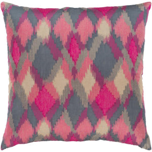 Surya Camila Bohemian/Global Bright Pink, Garnet, Rose, Dark Green, Sage, Taupe Pillow Kit CMI-003-Wanderlust Rugs