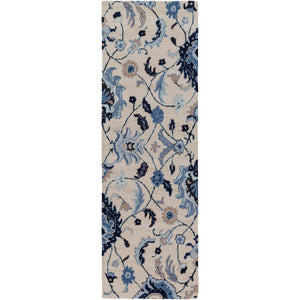 Surya Centennial Cottage Ink, Dark Blue, Khaki, Sage, Taupe Rugs CNT-1096