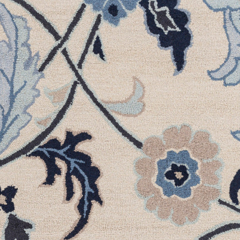 Image of Surya Centennial Cottage Ink, Dark Blue, Khaki, Sage, Taupe Rugs CNT-1096