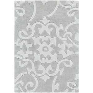 Surya Cosmopolitan Cottage Medium Gray, Cream Rugs COS-8828