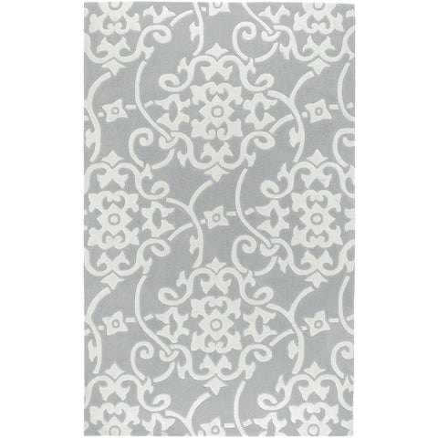 Image of Surya Cosmopolitan Cottage Medium Gray, Cream Rugs COS-8828