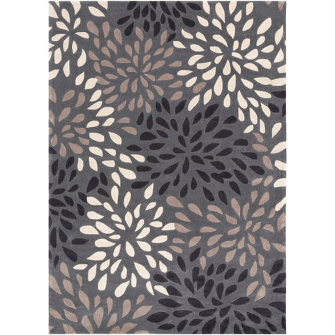 Image of Surya Cosmopolitan Modern Charcoal, Black, Taupe, Ivory Rugs COS-9263