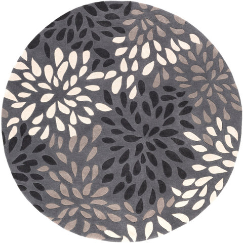 Image of Surya Cosmopolitan Modern Charcoal, Black, Taupe, Ivory Rugs COS-9263