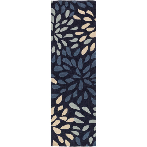 Image of Surya Cosmopolitan Modern Navy, Dark Blue, Light Gray, Khaki Rugs COS-9265