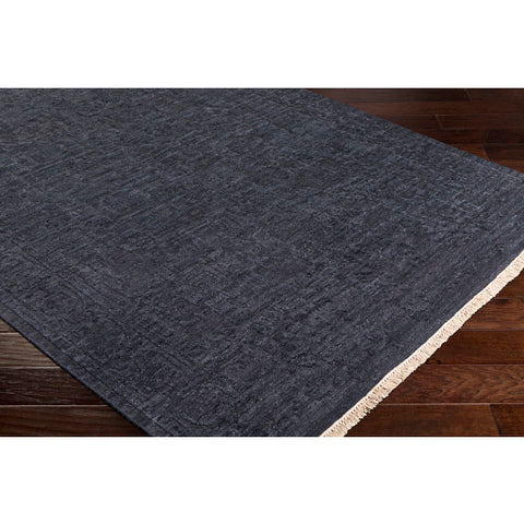 Image of Surya Courtney Traditional Black Rugs COU-1001