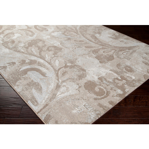 Surya Contempo Modern Ivory, Cream, Dark Brown, Khaki Rugs CPO-3706