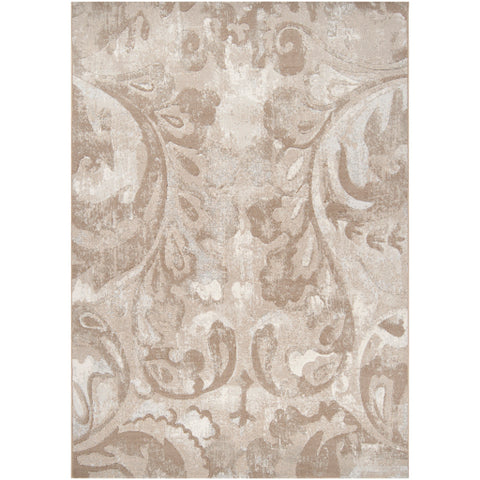 Image of Surya Contempo Modern Ivory, Cream, Dark Brown, Khaki Rugs CPO-3706