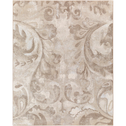 Image of Surya Contempo Modern Ivory, Cream, Dark Brown, Khaki Rugs CPO-3706