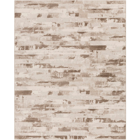 Image of Surya Contempo Modern Ivory, Cream, Dark Brown Rugs CPO-3708