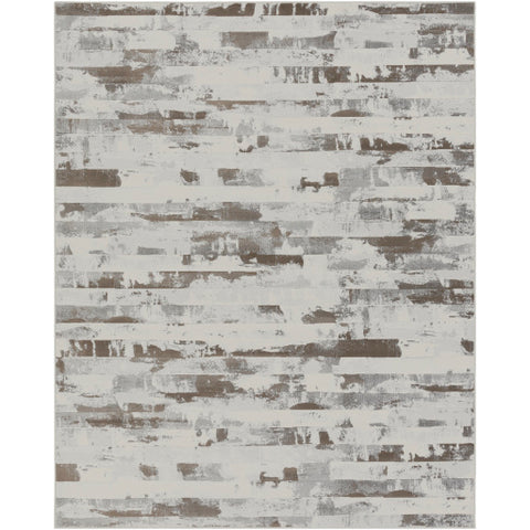 Image of Surya Contempo Modern Dark Brown, Ivory, Cream, Black Rugs CPO-3709