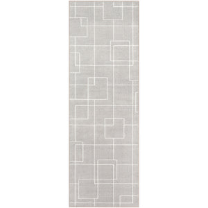 Surya Contempo Modern Medium Gray, Light Gray, Ivory Rugs CPO-3717