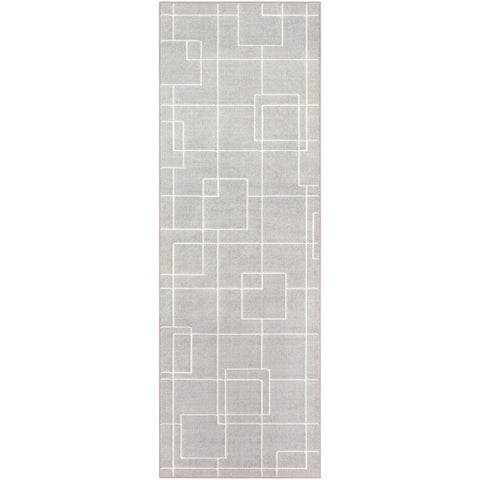 Image of Surya Contempo Modern Medium Gray, Light Gray, Ivory Rugs CPO-3717