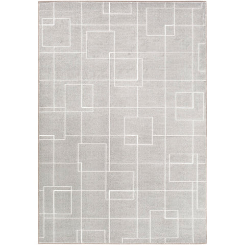 Image of Surya Contempo Modern Medium Gray, Light Gray, Ivory Rugs CPO-3717