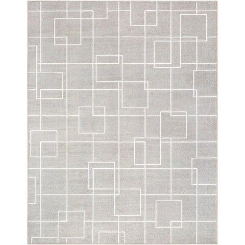 Image of Surya Contempo Modern Medium Gray, Light Gray, Ivory Rugs CPO-3717