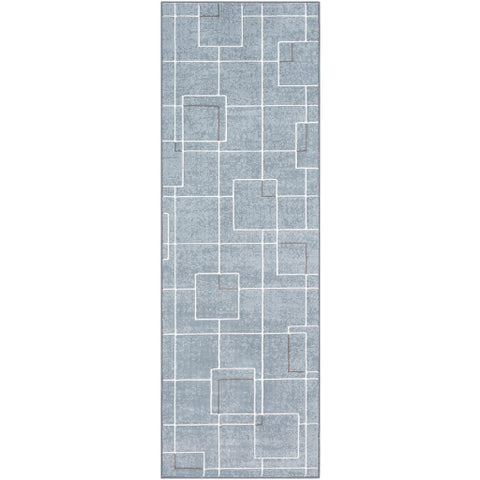 Image of Surya Contempo Modern Pale Blue, Denim, Medium Gray, Ivory Rugs CPO-3723