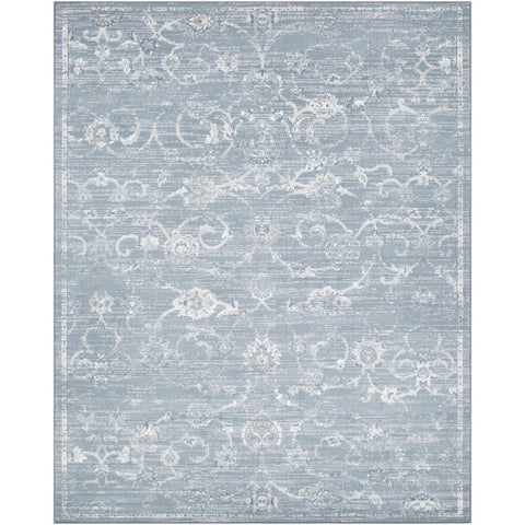 Image of Surya Contempo Traditional Denim, Pale Blue, Light Gray, Ivory Rugs CPO-3725