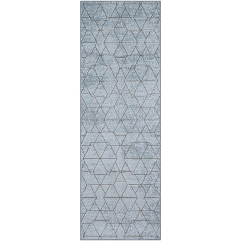 Image of Surya Contempo Modern Pale Blue, Denim, Medium Gray Rugs CPO-3732