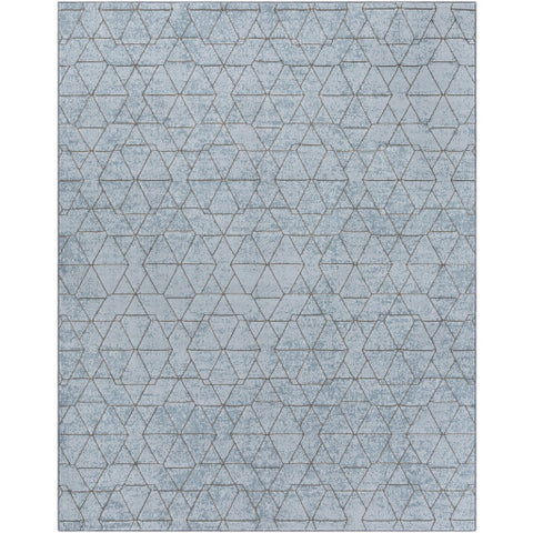 Image of Surya Contempo Modern Pale Blue, Denim, Medium Gray Rugs CPO-3732
