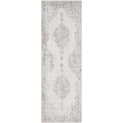 Image of Surya Contempo Traditional Light Gray, Medium Gray, Charcoal, Ivory Rugs CPO-3734