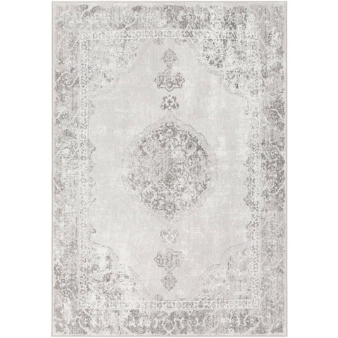 Image of Surya Contempo Traditional Light Gray, Medium Gray, Charcoal, Ivory Rugs CPO-3734