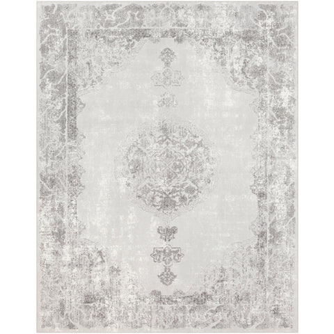 Image of Surya Contempo Traditional Light Gray, Medium Gray, Charcoal, Ivory Rugs CPO-3734