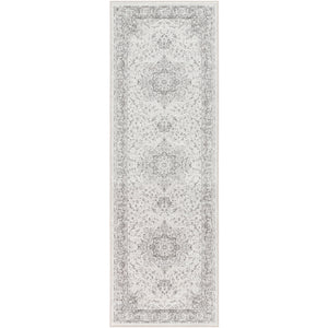 Surya Contempo Traditional Light Gray, Charcoal, White Rugs CPO-3842