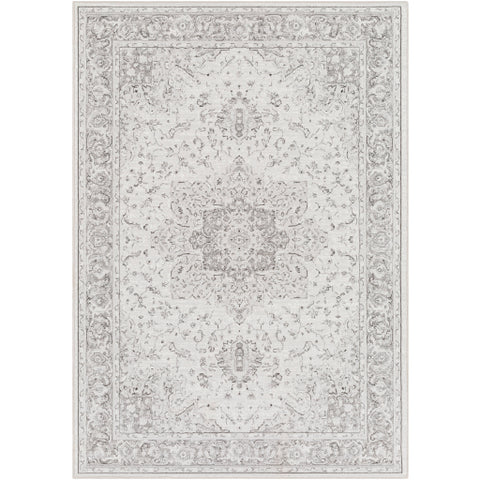 Image of Surya Contempo Traditional Light Gray, Charcoal, White Rugs CPO-3842