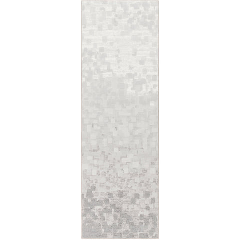 Image of Surya Contempo Modern Light Gray, White Rugs CPO-3843