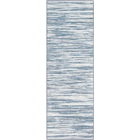 Image of Surya Contempo Modern Denim, Charcoal, Light Gray, White Rugs CPO-3845