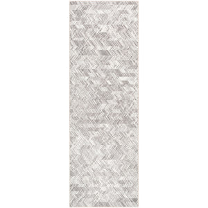 Surya Contempo Modern Light Gray, Charcoal, White Rugs CPO-3848